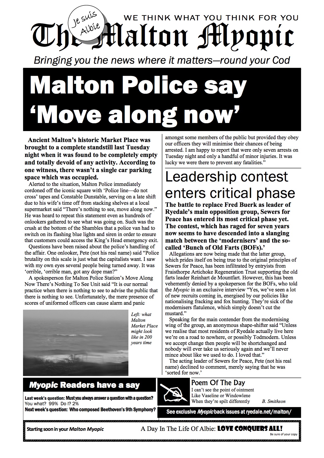 Malton Police issue