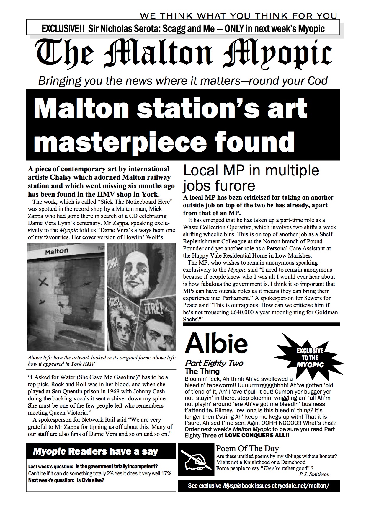 Malton station art masterpiece found!